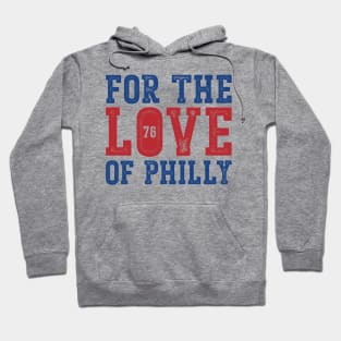 For The Love Of Philly 76ers v2 Hoodie